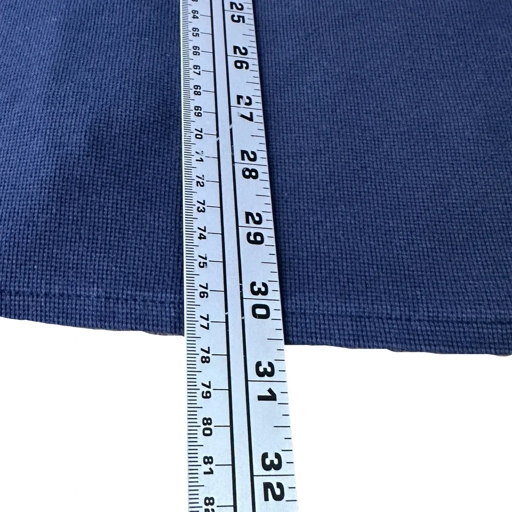 J.‎ Crew Oarsman Men's Long Sleeve Button Up Shirt Navy Blue Waffle XL